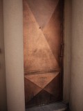 Copper door