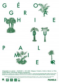 Affiche Géographie du palmier, 2021