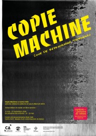 Affiche Copie Machine x Carré d'Art, 2024