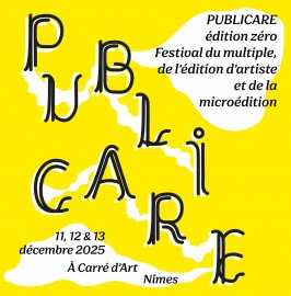 Publicare, 11-12-13 décembre 2025, Carré d’Art, Nîmes - Conception graphique : Steven Le Priol