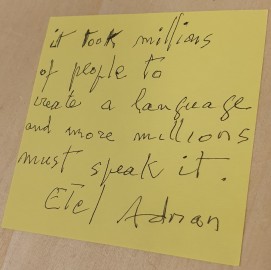 Etel Adnan, in Archive de Hans-Ulrich Obrist : Chapitre 2 : ETEL ADNAN, 2022