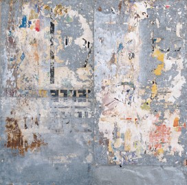 Raymond HAINS, <em>Panneaux d'affichage sur tôle</em>, 1960 - 1965